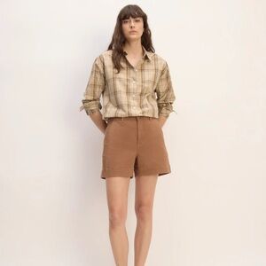 Everlane The Utility Short in Carob Brown